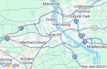 Map of Camp Hill