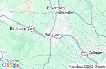 Map of Pottstown