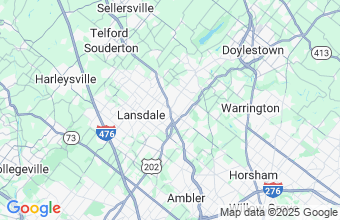 Map of Montgomeryville