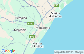 Map of Metaponto