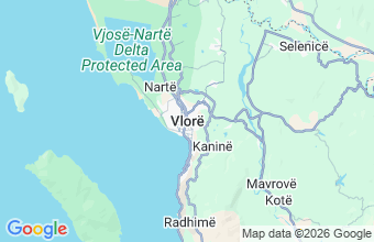 Map of Vlore