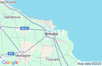 Map of Brindisi