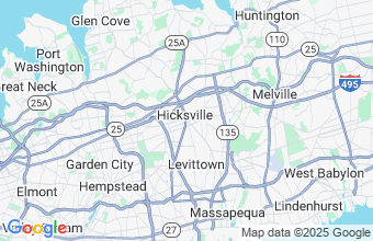 Map of Hicksville