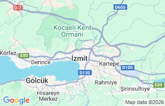 Map of Izmit