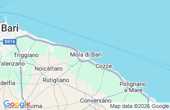 Map of Mola Di Bari