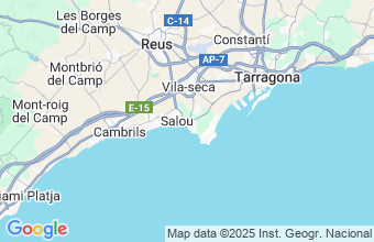 Map of Salou