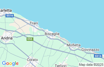 Map of Bisceglie