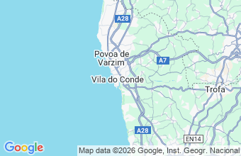 Map of Vila Do Conde