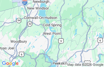 Map of West Point