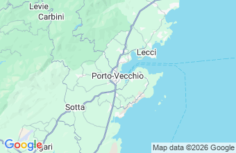 Map of Porto Vecchio