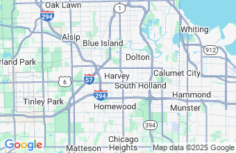 Map of Harvey