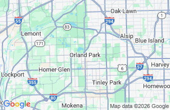 Map of Orland Park