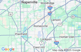 Map of Romeoville
