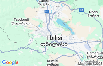 Map of Tbilisi