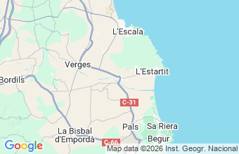 Map of Torroella De Montgri