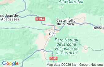 Map of Olot
