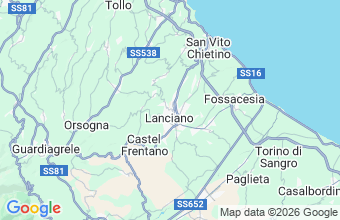 Map of Lanciano