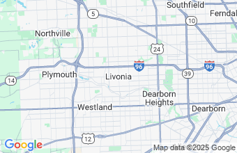 Map of Livonia