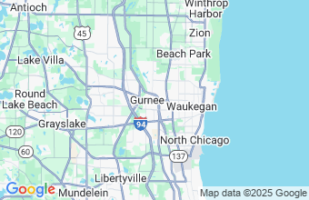 Map of Gurnee