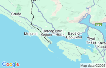 Map of Herceg Novi