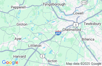 Map of Westford