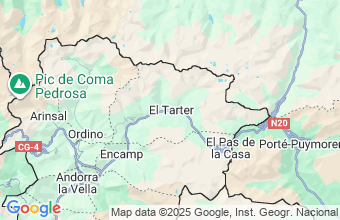 Map of El Tarter