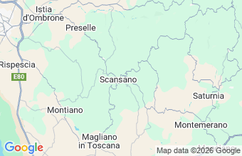Map of Scansano