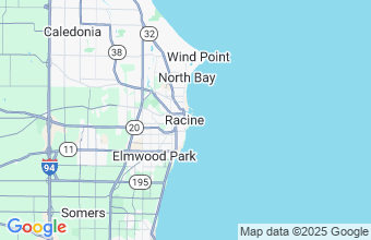 Map of Racine