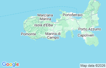 Map of Marina Di Campo