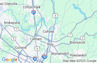 Map of Cohoes