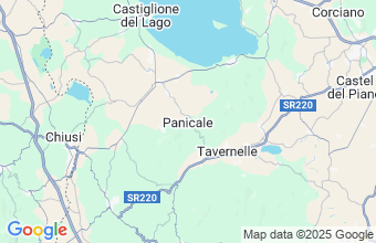 Map of Panicale