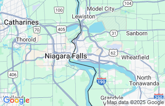 Map of Niagara Falls