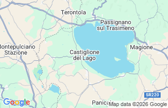 Map of Castiglione Del Lago