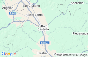 Map of Citta Di Castello