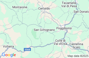 Map of San Gimignano