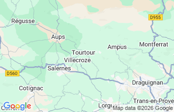 Map of Tourtour