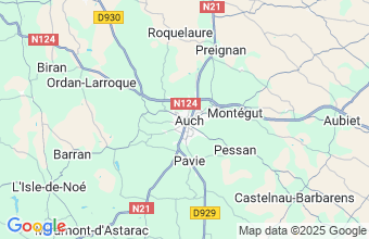 Map of Auch