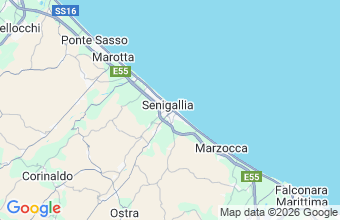 Map of Senigallia