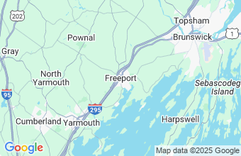 Map of Freeport