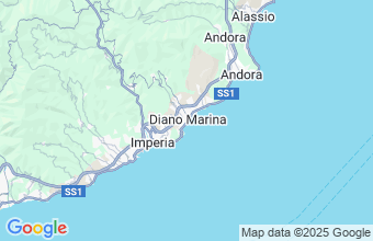 Map of Diano Marina