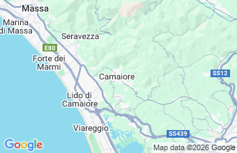 Map of Camaiore