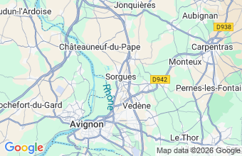 Map of Sorgues