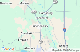 Map of Junction City