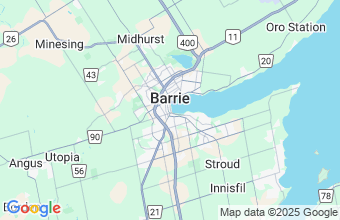Map of Barrie