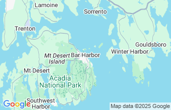 Map of Bar Harbor