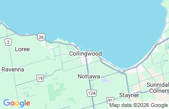 Map of Collingwood