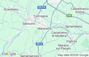 Map of Maranello