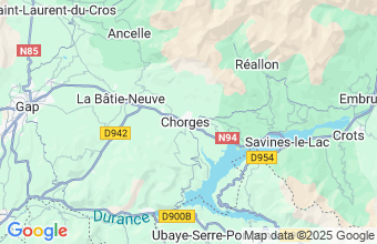 Map of Chorges