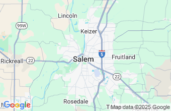Map of Salem