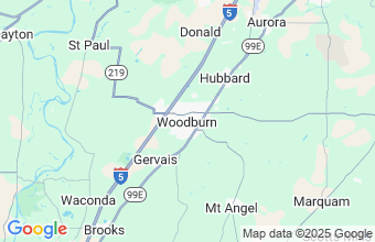 Map of Woodburn